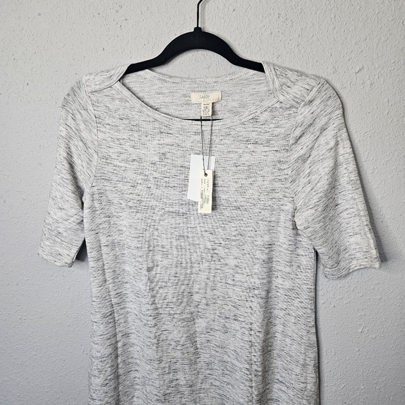 Cupio Blush Tee Shirt Dress Size Small Gray Stretchy Soft Loungewear - Picture 2 of 11